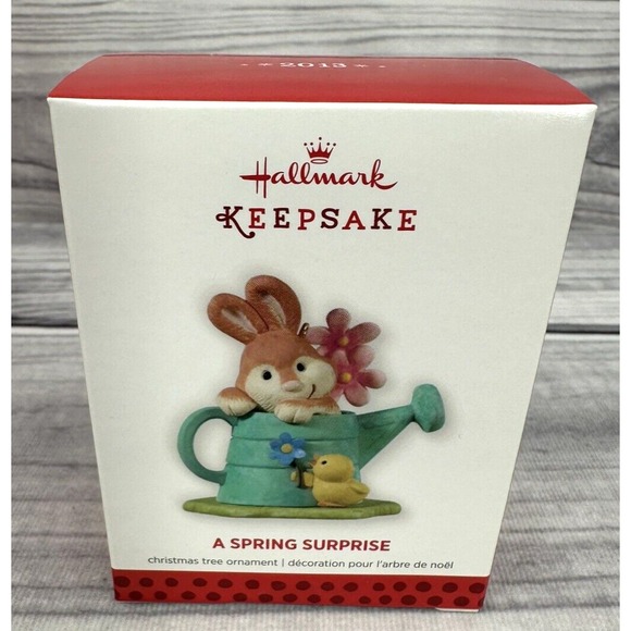 Hallmark Other - Hallmark Keepsake Ornament 2013 A SPRING‎ SURPRISE  GARDENING WATERING CAN
